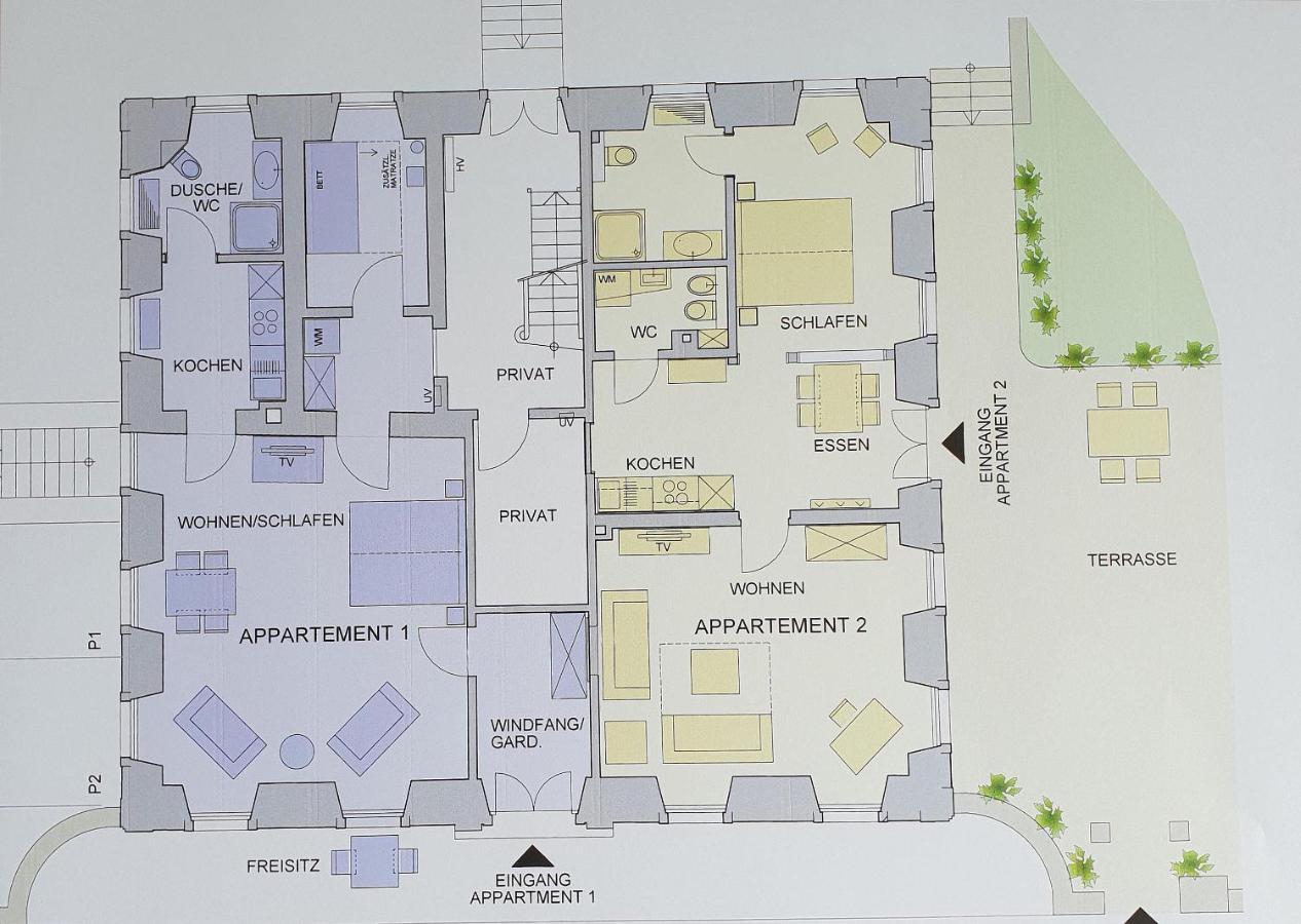 Ehem. Sommerresidenz Von Fuerst Friedrich Iii. App.1 Und App.2 Kirn Room photo